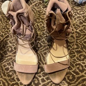 Nude heels size 7